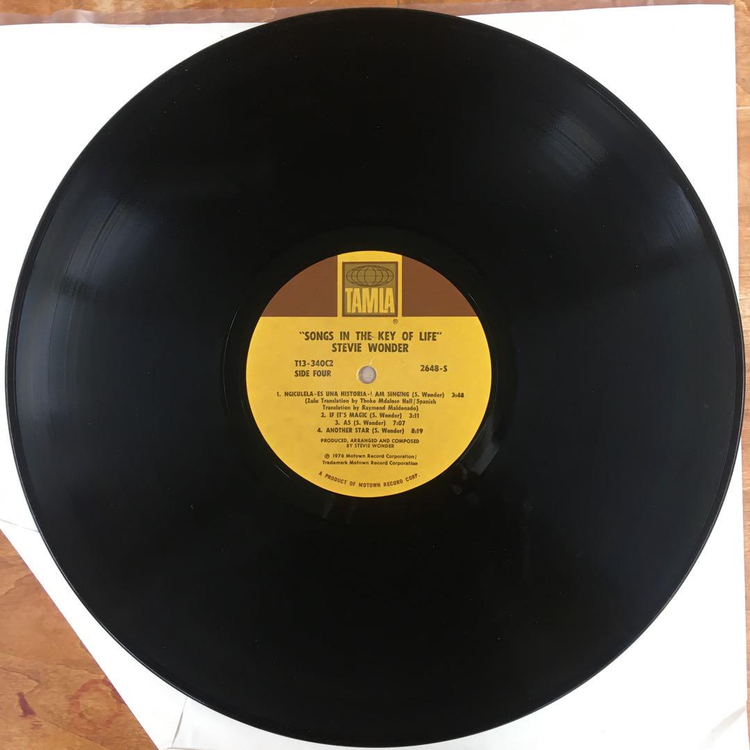USオリジナル2LP+7”Stevie Wonder / Key of Life