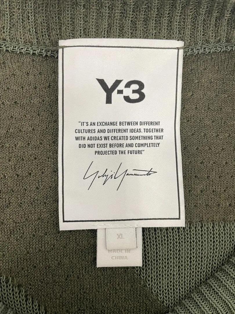 Y-3 オーバーサイズリネンニット XL