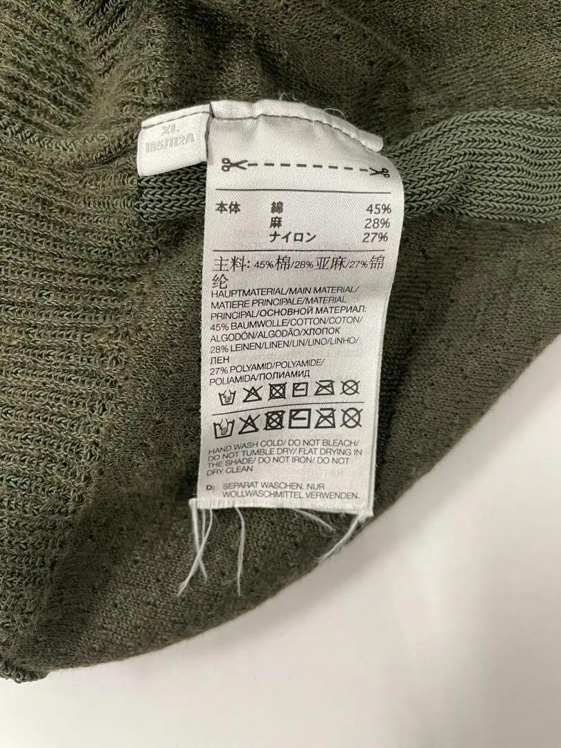 Y-3 オーバーサイズリネンニット XL