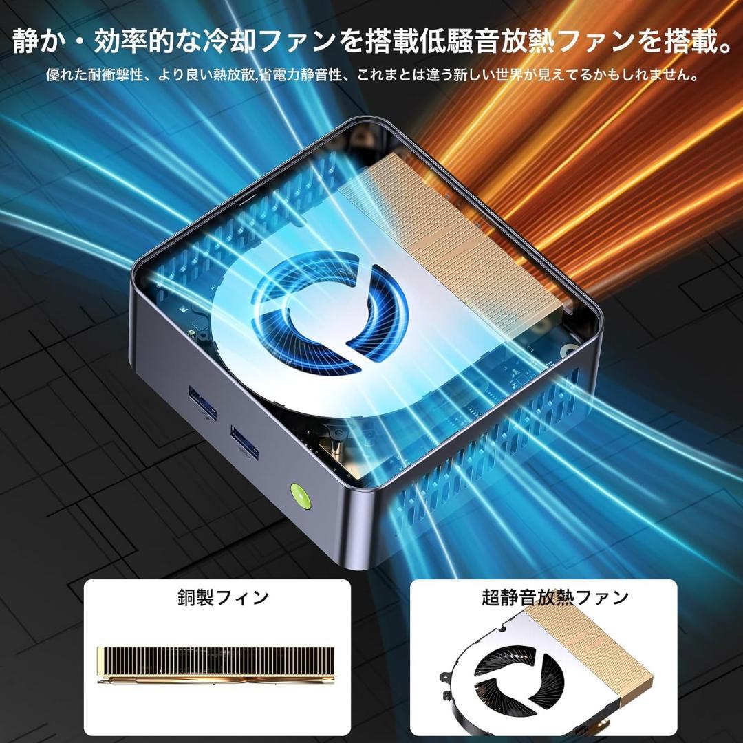 GMKtec M3 PLUS ミニPC 32GB+1TB Win11 Pro