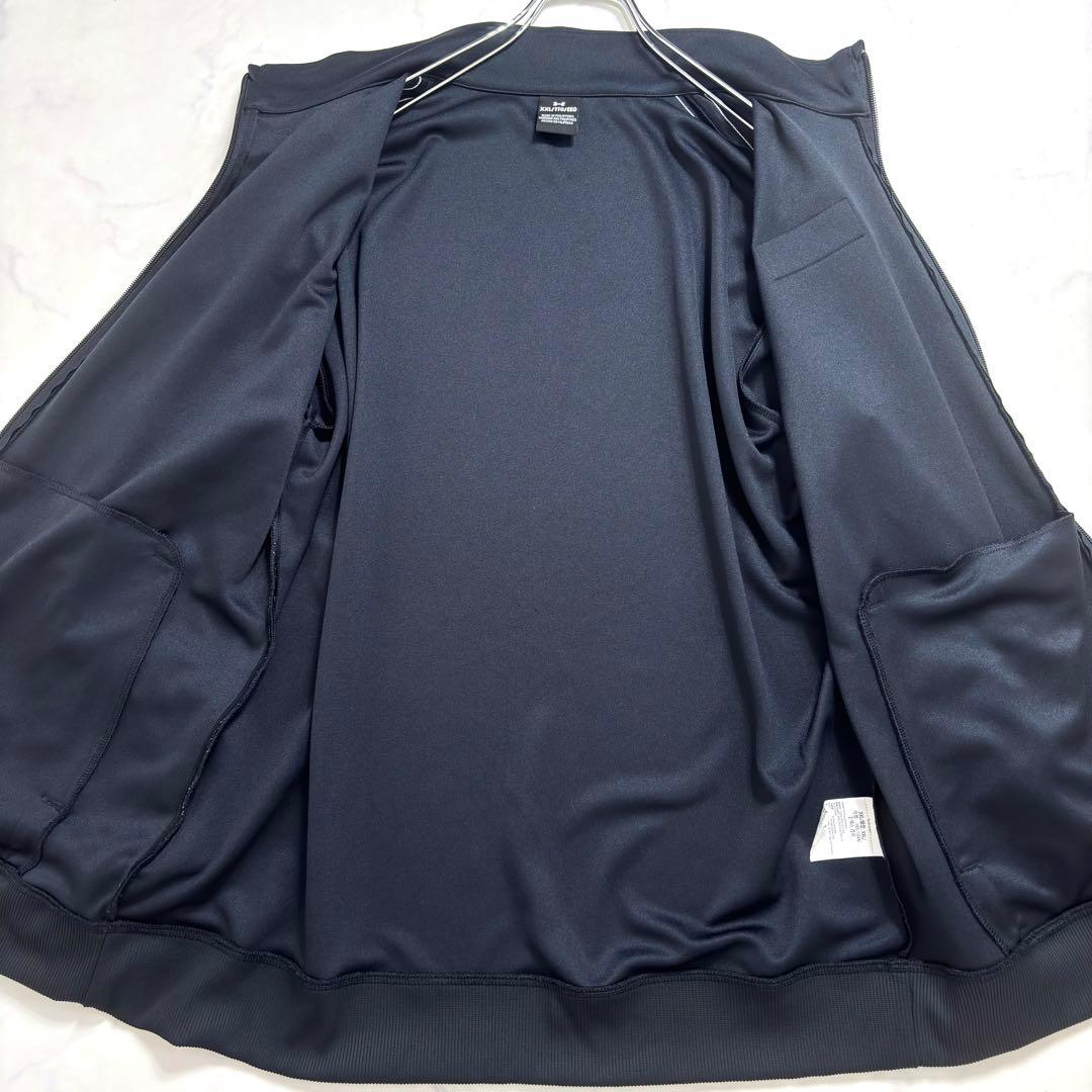 23年モデル✨アンダーアーマー セットアップ ジャージ ブラック XXL/L