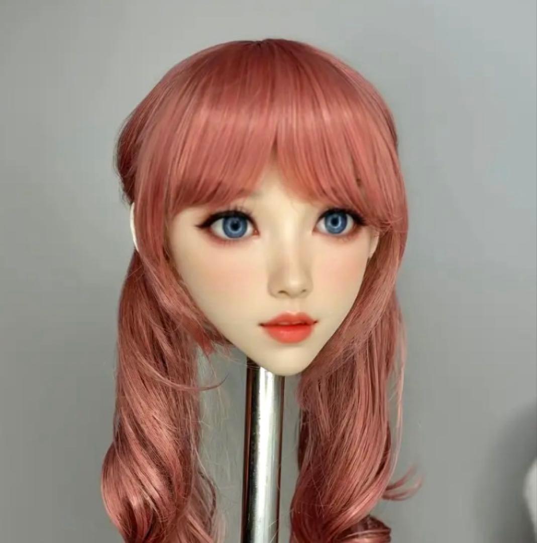 おまけ付❗️ドールヘッド 等身大 リアルドール シリコン TPE カスタム104