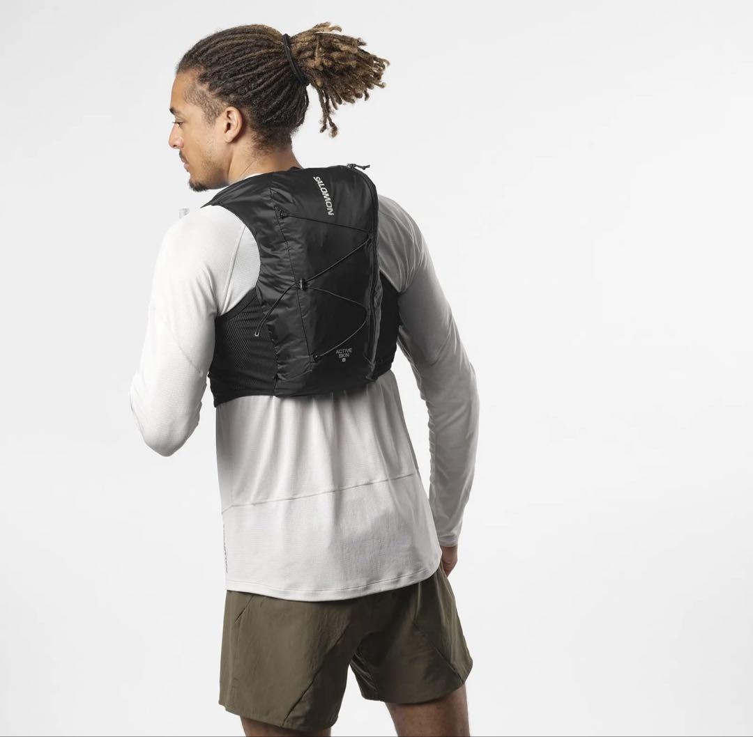 SALOMON ACTIVE SKIN 8ランニングベスト（フラスク付） SALOMON ACTIVE SKIN 8 SET | Runtrip Store