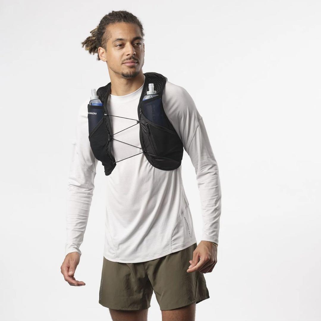 SALOMON ACTIVE SKIN 8ランニングベスト（フラスク付） SALOMON ACTIVE SKIN 8 SET | Runtrip Store
