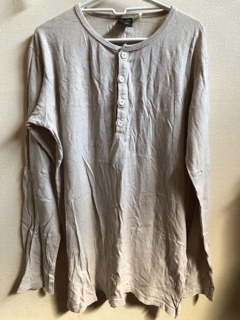 phatee ヘンリーネック　ヘンプ　ロング　tee phatee ファッティー ヘンリーネック ヘンプ ロングTee