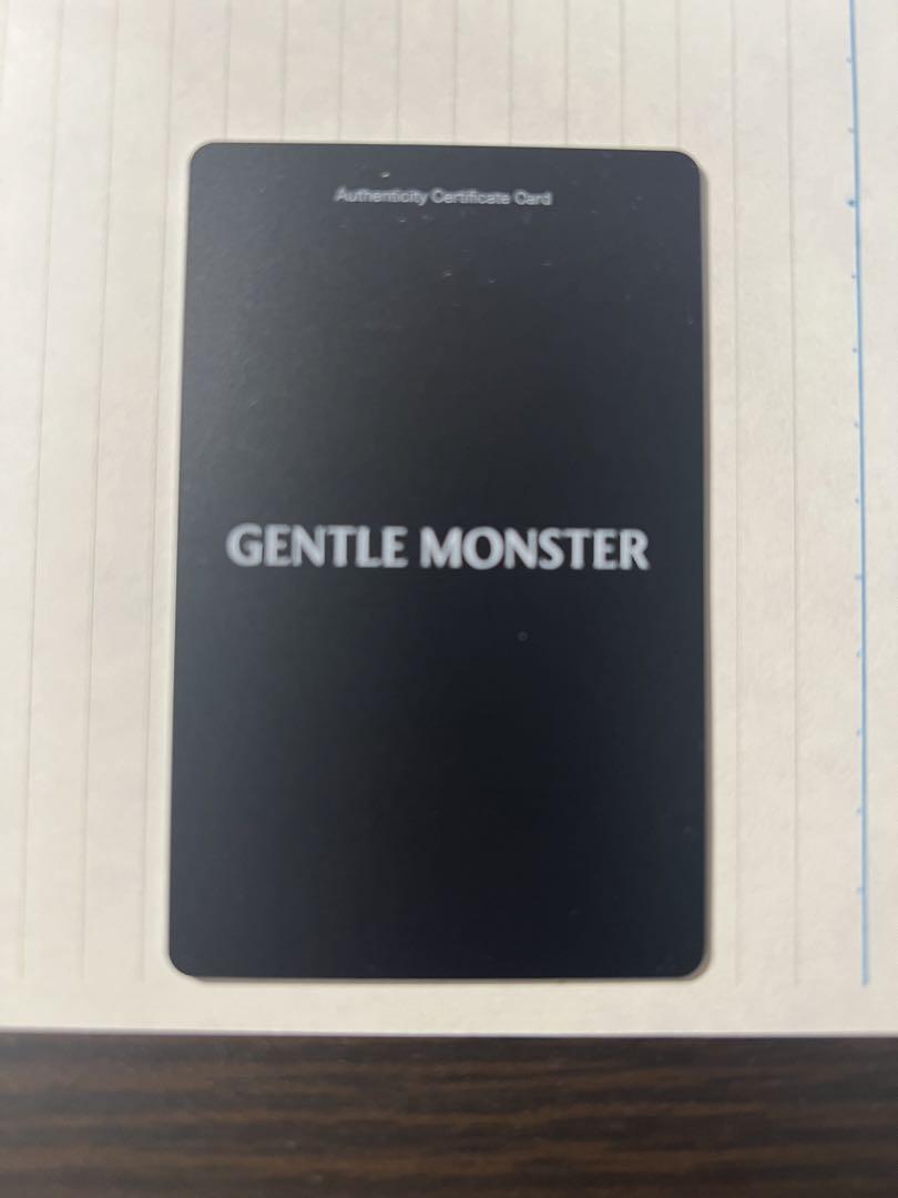 証明書付き　GENTLEMONSTER ジェントルモンスター CUFF-01