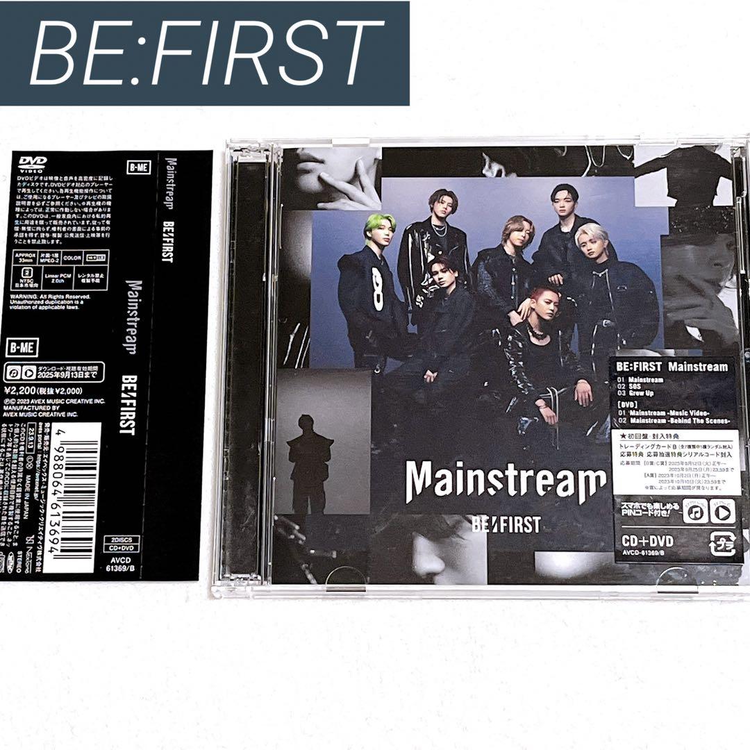 BE:FIRST Mainstream CD＋DVD - メルカリ