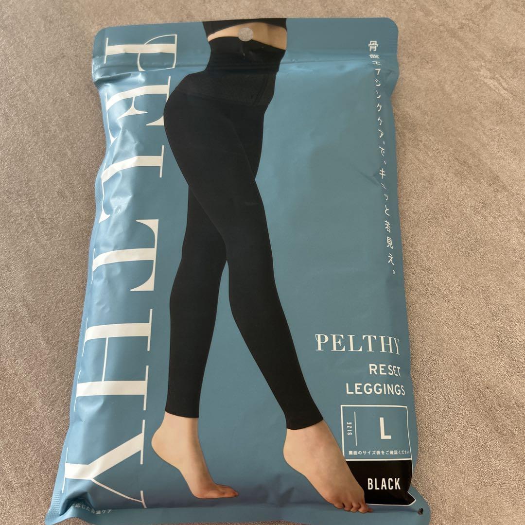 【みきすけ】PELTHY RESET LEGGINGS Lサイズ2枚セット PELTHY RESET LEGGINGS Lサイズ ブラック - メルカリ