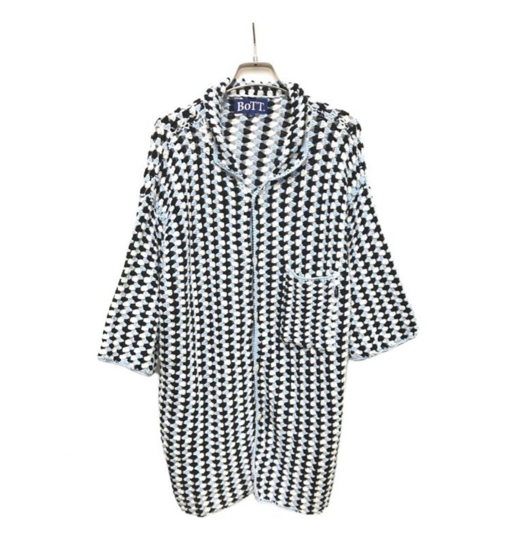トップス BOTT 24SS Cotton Crochet Knit Shirts