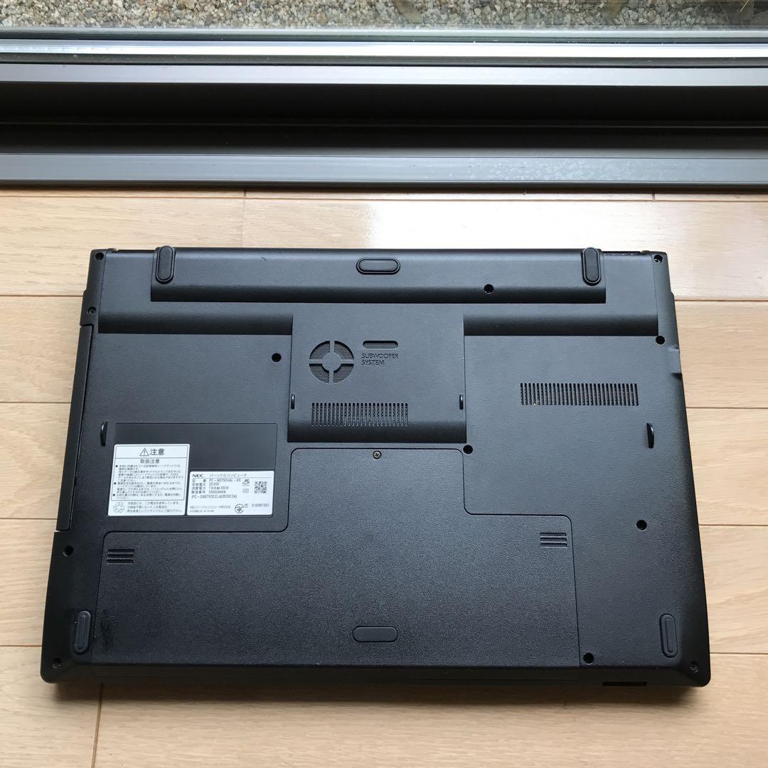 美品LaVieNS750/HALタッチパネル(新品SSD1TB +HDD1TB) 画像11