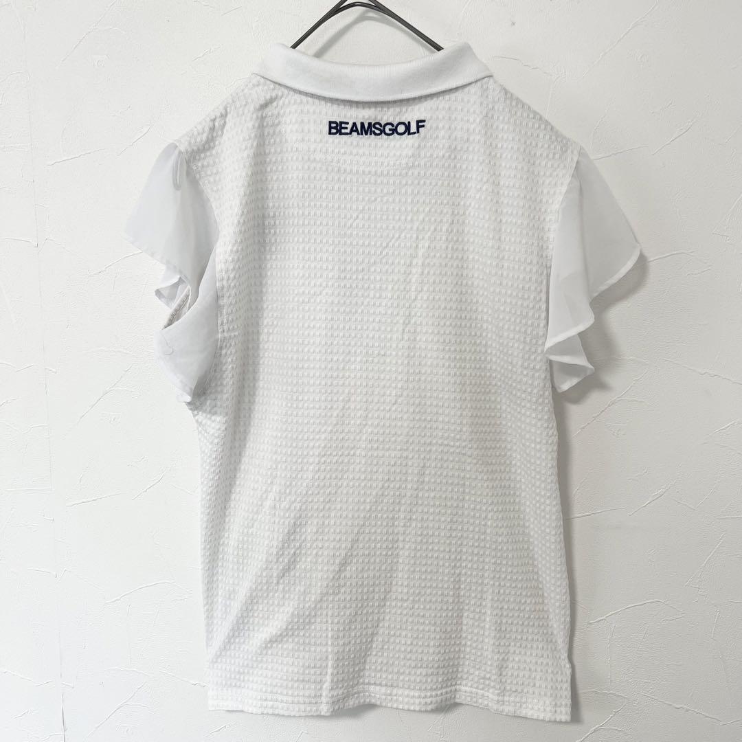 【2点セット】BEAMS GOLF ビームスゴルフ　袖フリル　カットソー　シャツ