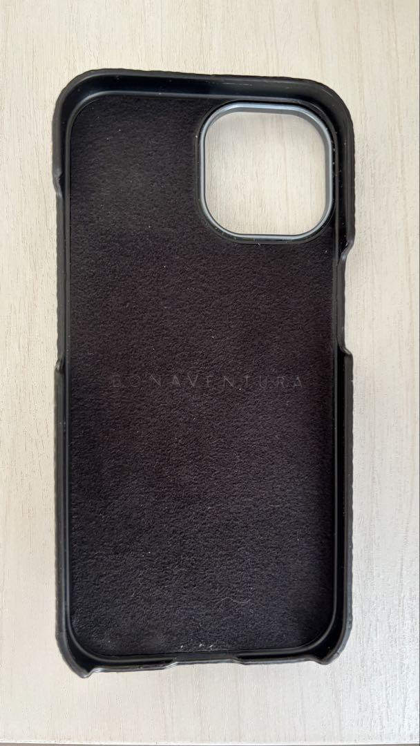 BONAVENTUR ボナベンチュラ カバーケース ゴールド iPhone15