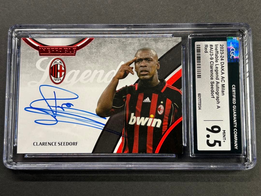 セードルフ オンカード 直筆サイン ACミラン目立った傷や汚れなし