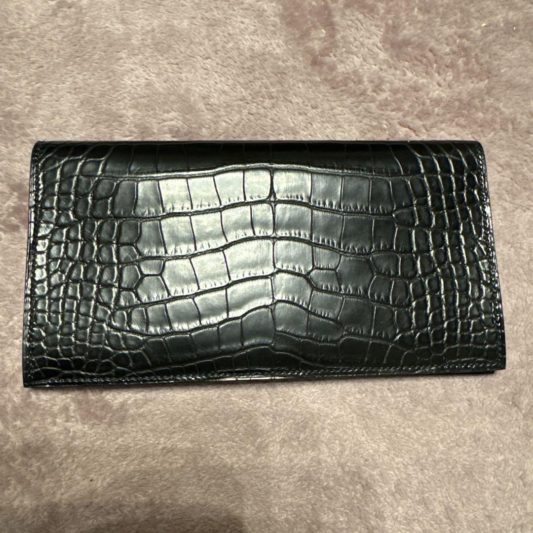 エルメス　フレミング　長財布　クロコダイル　アリゲーター　札入れ　新品未使用