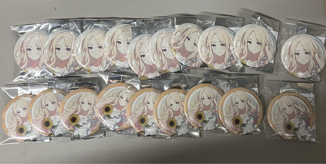 学園アイドルマスター　カンバッジ　sunflower ver. 19点セット
