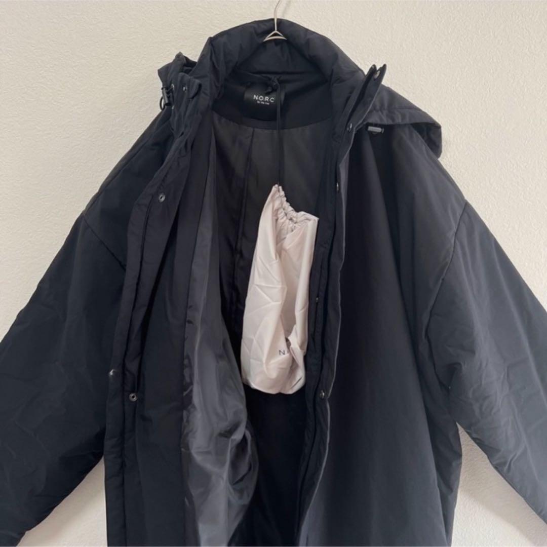 3022☆N.O.R.C by the line☆パティングロングコート 3022☆N.O.R.C by the line☆パティングロングコート