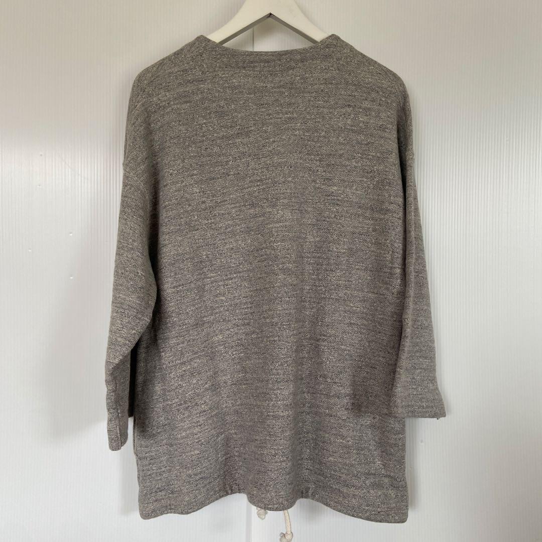 Jackman　ジャックマン　GGスウェットヒモヘンリー　M　Gray