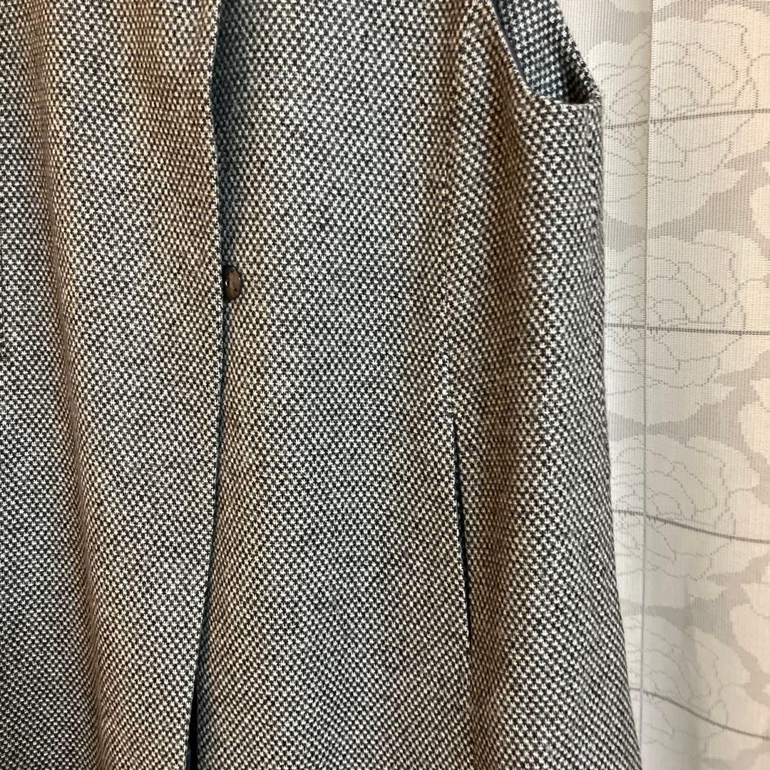 大きいサイズレリアン ノースリーブワンピース 13+ ジレ風 きれいめ 大きいサイズレリアン ノースリーブワンピース 13+ ジレ風 きれいめ