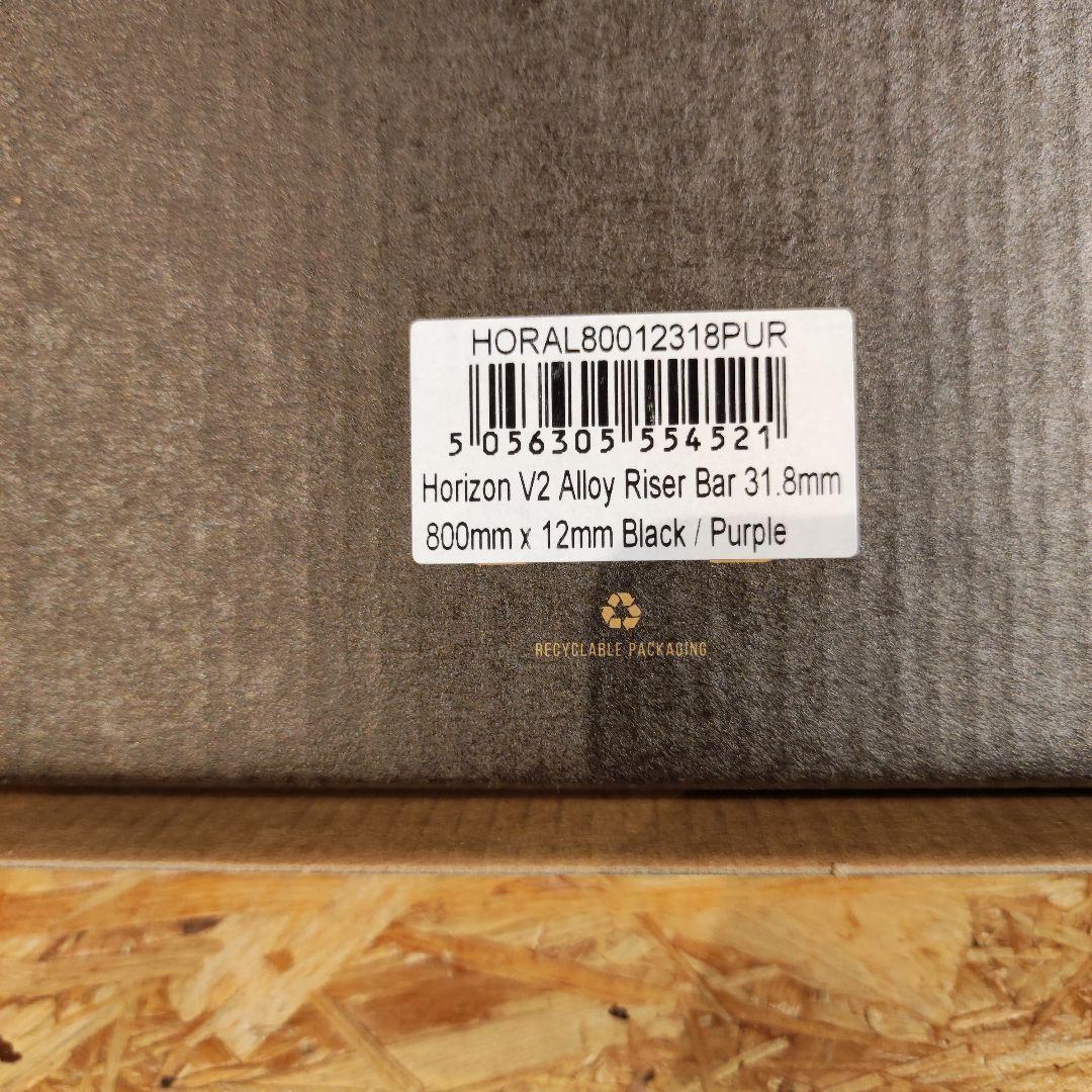 未使用品!!】Nukeproof Horizon V2 ライザーバー パープル