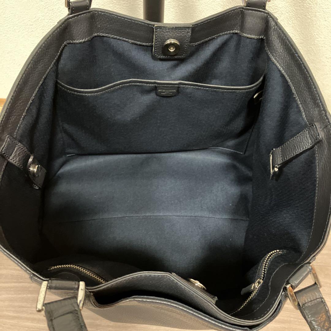 レザー製トートバッグ