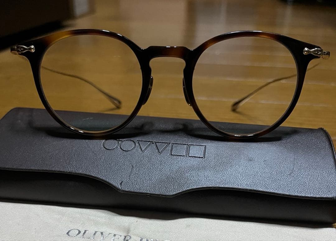 オリバーピープルズ Marett ブラウン/ゴールド 人気モデル　日本製