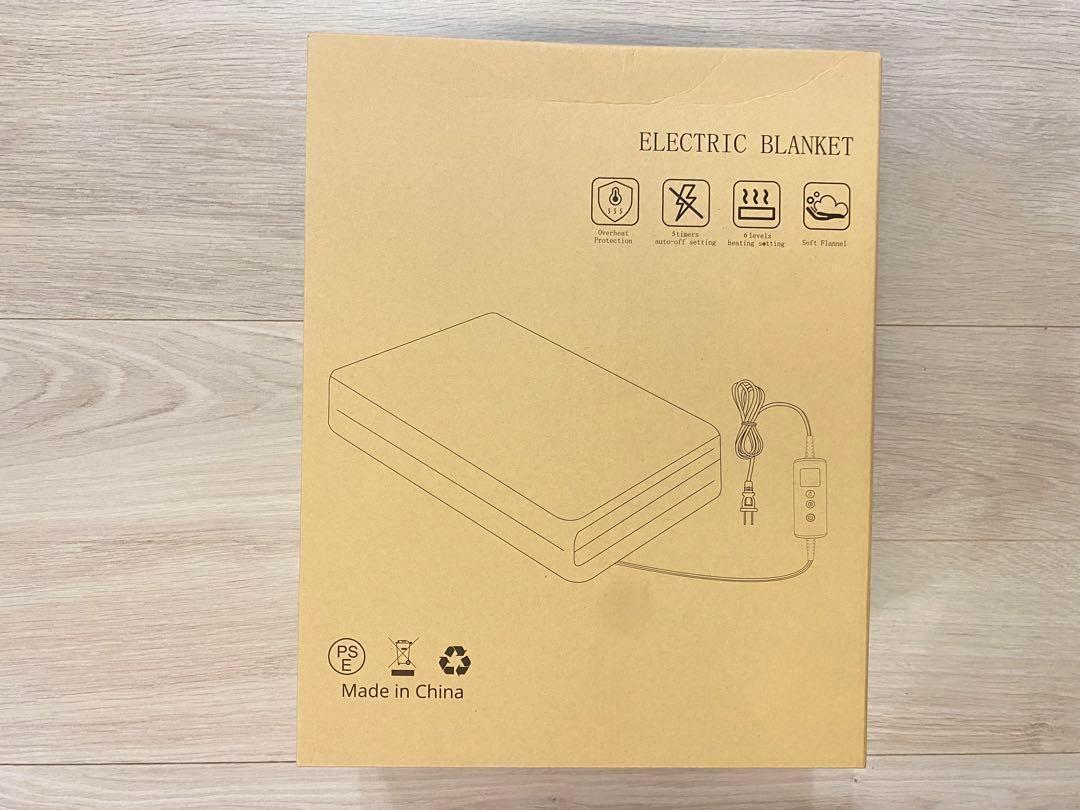 ✨大判✨ 電気毛布 電気ひざ掛け 電気ブランケット 温度調整 タイマー機能