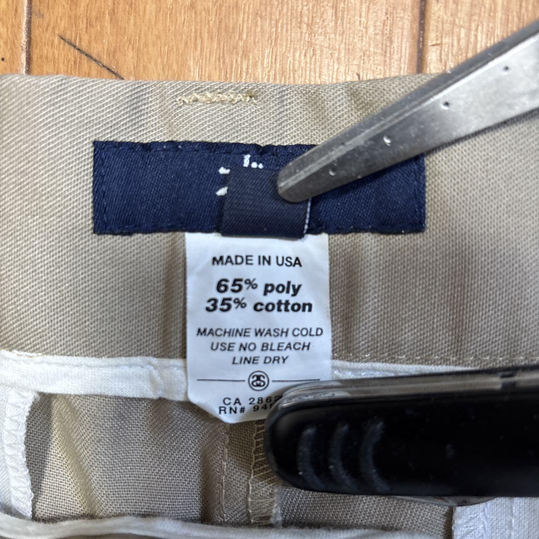 90s 00s old stussy USA製チノショートパンツ サイズ30