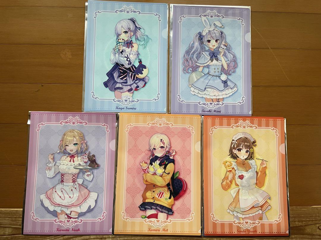 ぶいすぽっ！ ギーゴ限定 キャンペーン クリアファイル クリア