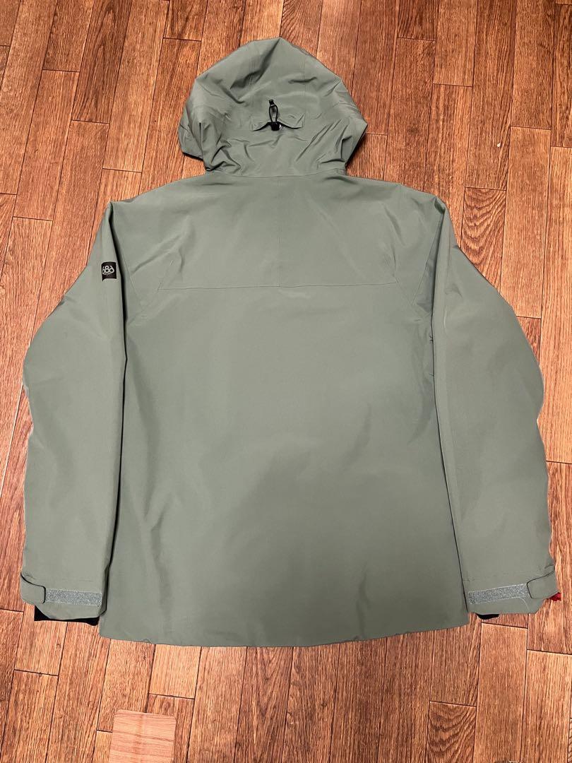 【美品】686 シックスエイトシックス スノーボードウエア 23-24 上下 L