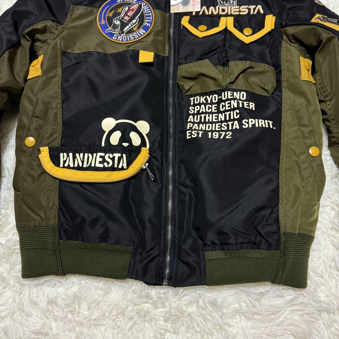 新品【PANDIESTA JAPAN】パンディエスタ フライトジャケット カーキ