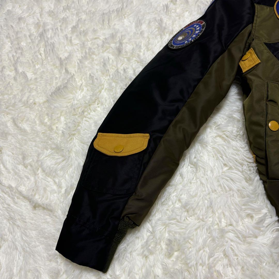 新品【PANDIESTA JAPAN】パンディエスタ フライトジャケット カーキ
