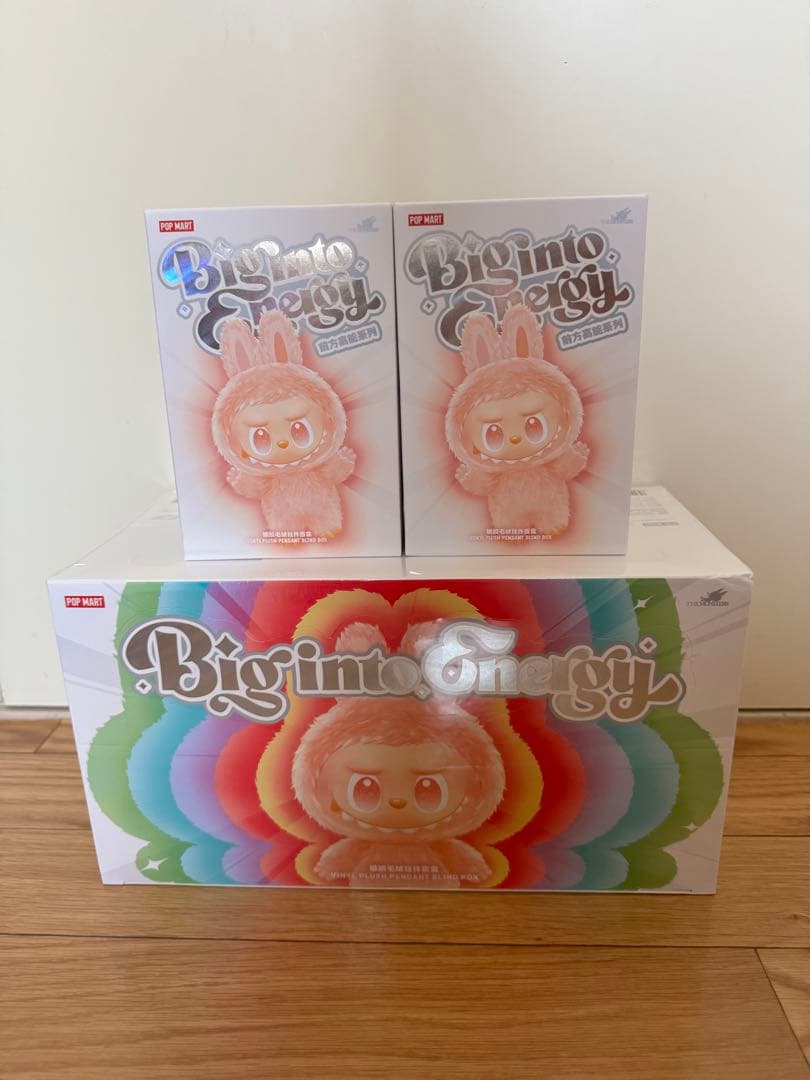 正規品・未開封　Labubu Big into Energy 2箱