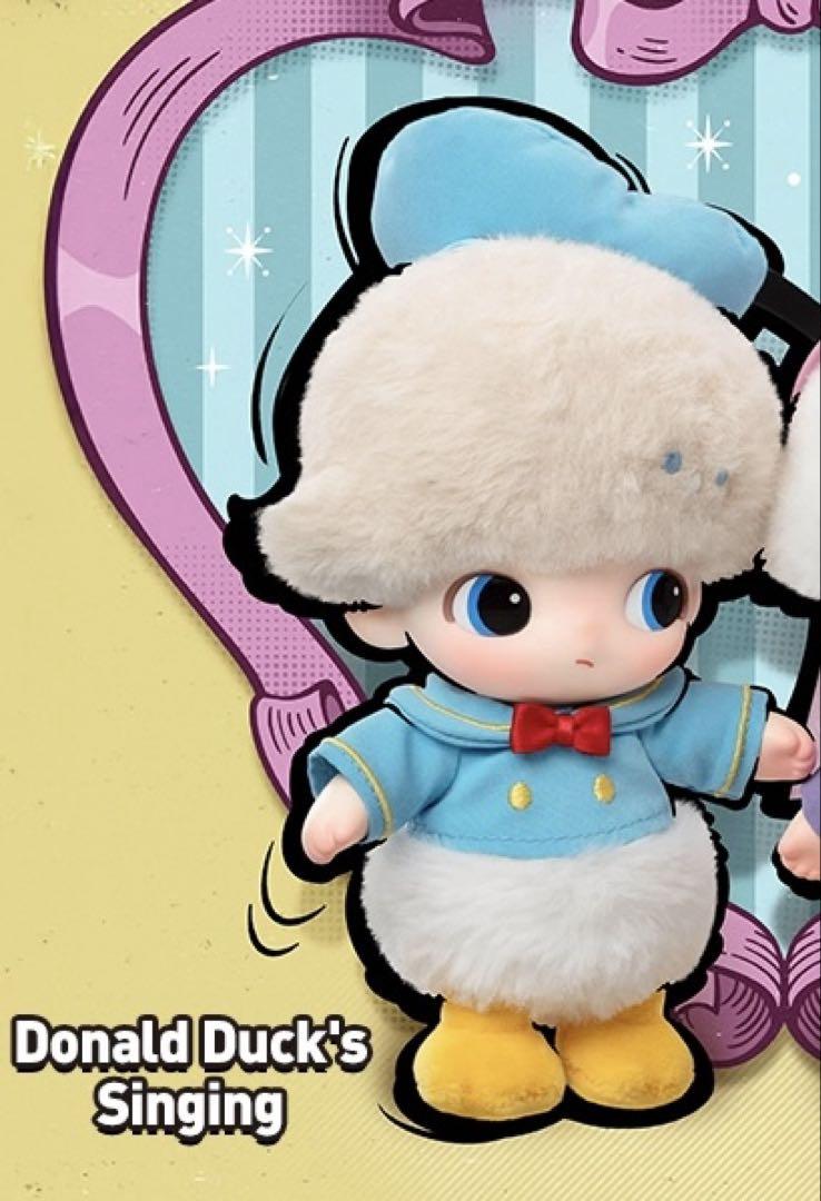 POPMART DIMOO WORLD × DISNEY ぬいぐるみキーチェーン