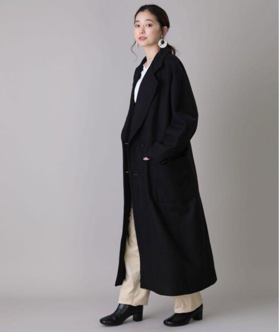BASISBROEK KING ウールロングコート マキシ丈 ユニセックス