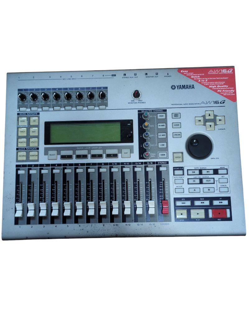 YAMAHA AW16G MTR マルチトラックレコーダー　CD-RWなし YAMAHA AW16G MTR マルチトラックレコーダー CD-RWなし
