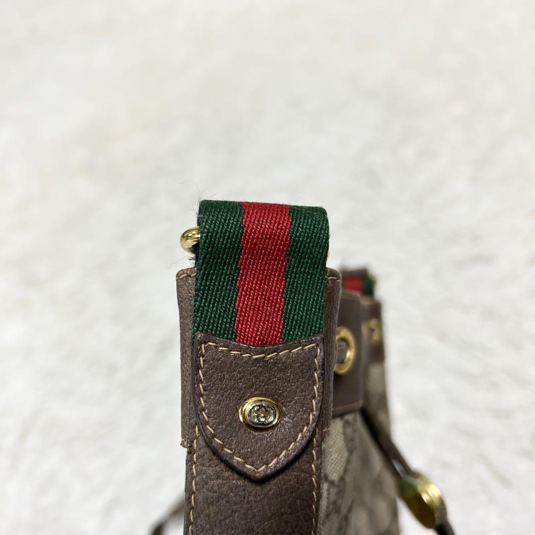 GUCCI グッチ シェリーライン インターロッキングG金具 ショルダーバッグ グッチ ショルダーバッグ シェリーライン GGスプリーム インター