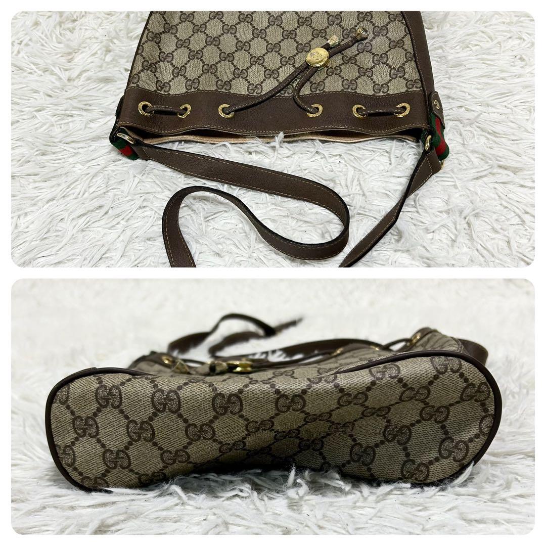 GUCCI グッチ シェリーライン インターロッキングG金具 ショルダーバッグ グッチ ショルダーバッグ シェリーライン GGスプリーム インター