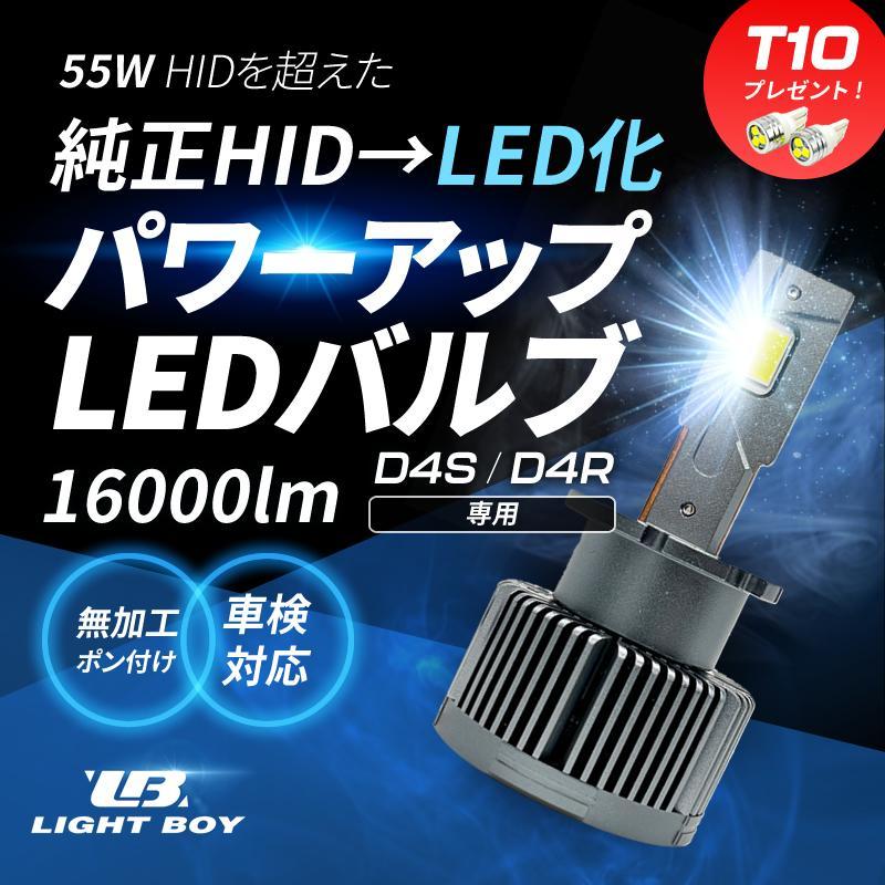 ☆HIDより明るい LEDヘッドライト D4S D4R LED化 新型 爆光