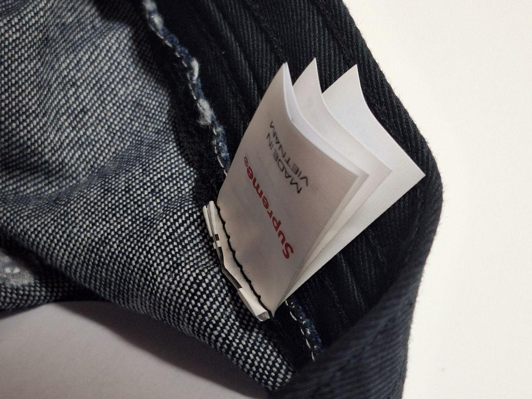 【新品・未着用】Supreme　Lasered　Denim　Camp　Cap