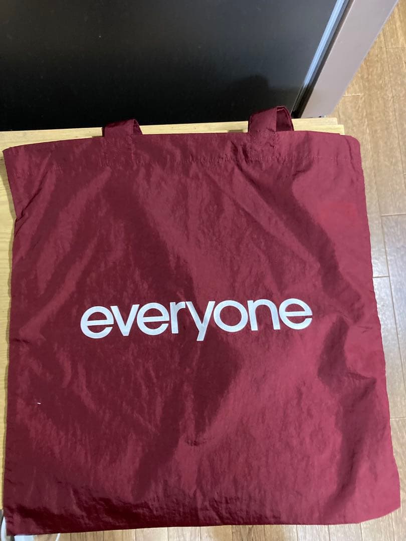 バッグ everyone nylon logo tote bag abcd fleurs everyone nylon logo exclusive tote bag - メルカリ