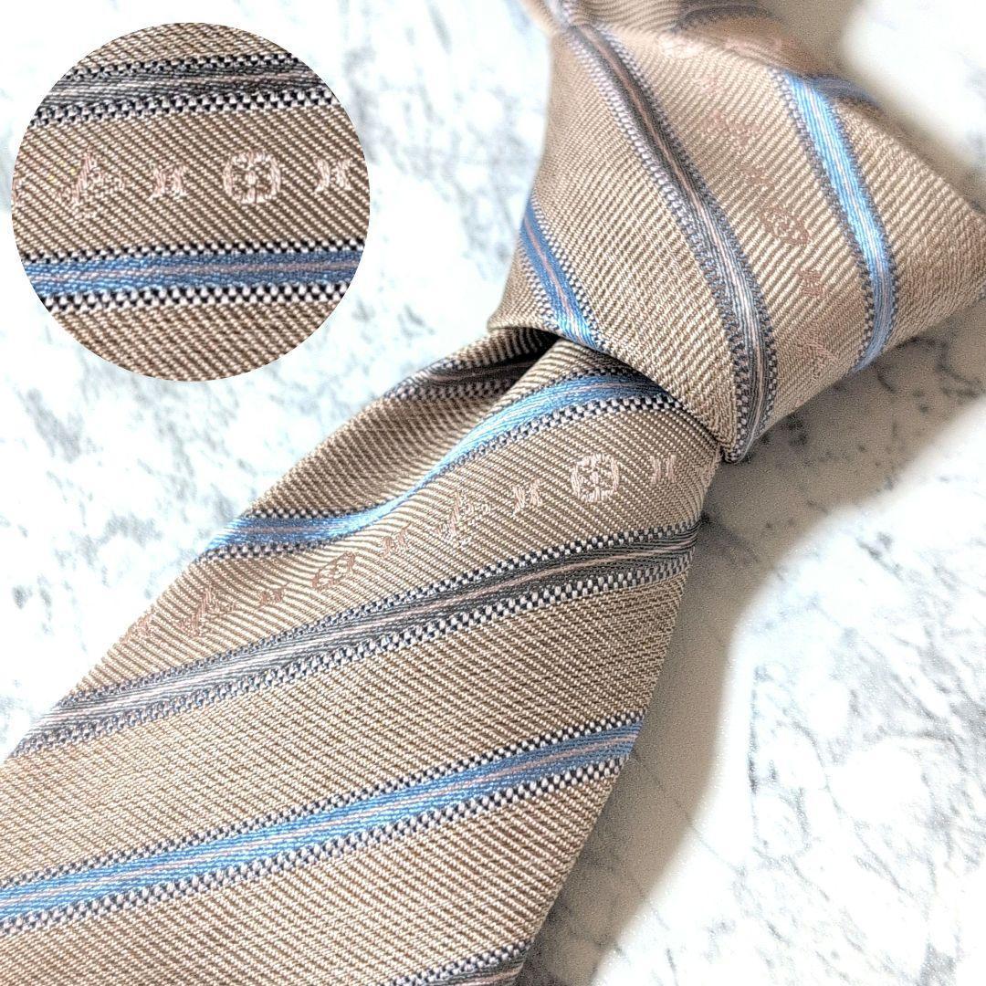 Louis Vuitton ネクタイ モノグラム ストライプLOUIS VUITTON