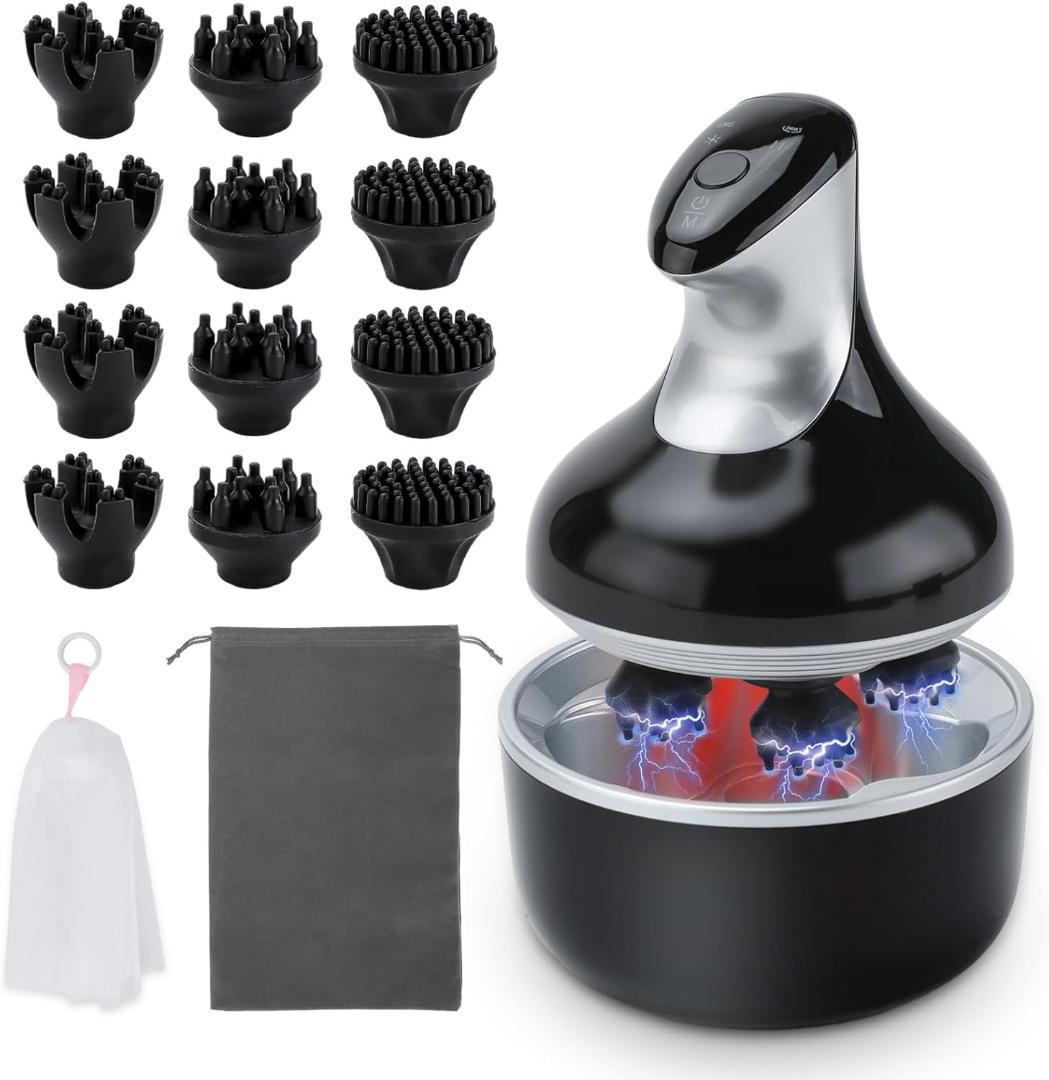 EMS ヘッドスパ 電動頭皮ブラシ 電動ブラシ HEAD SPA