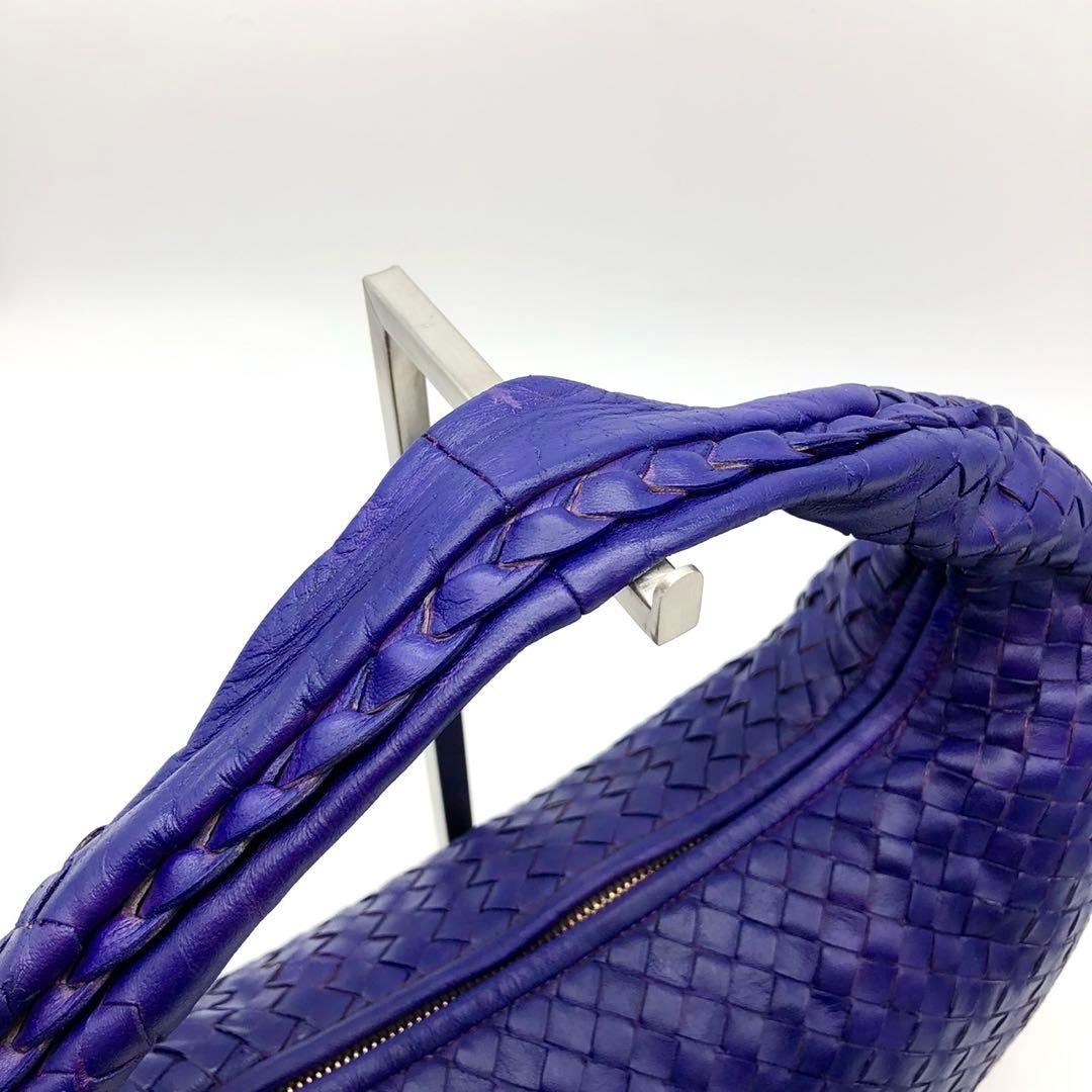 ✨美品✨ボッテガ ワンショルダーバッグ ホーボー イントレチャート レザー ✨美品✨ボッテガ ワンショルダーバッグ ホーボー イントレチャート レザー