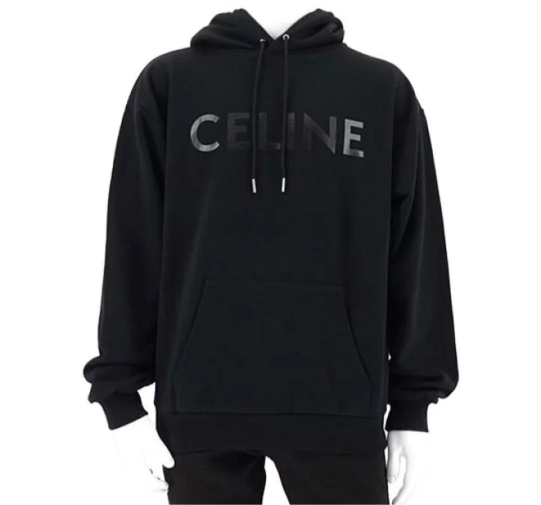 CELINE ロゴフーディー　Lサイズ　新品