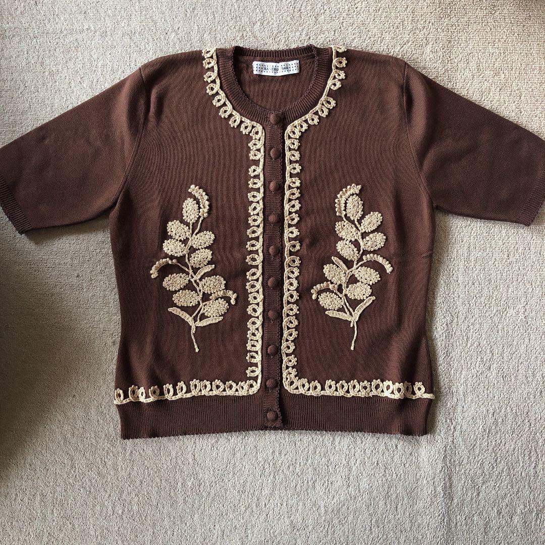 カネコイサオ☆半袖カーディガン☆新品☆