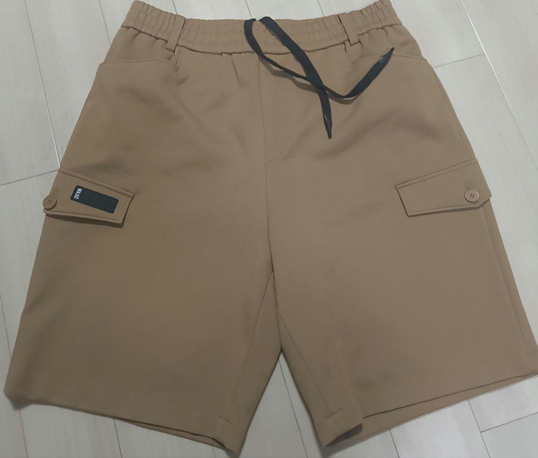 ゴルフウェア waac ワック カーゴパンツ 美品 ブラウン