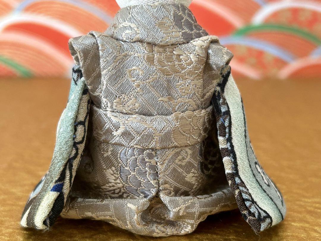 ちりめん細工 古布 うさぎの新郎新婦 ちりめん細工