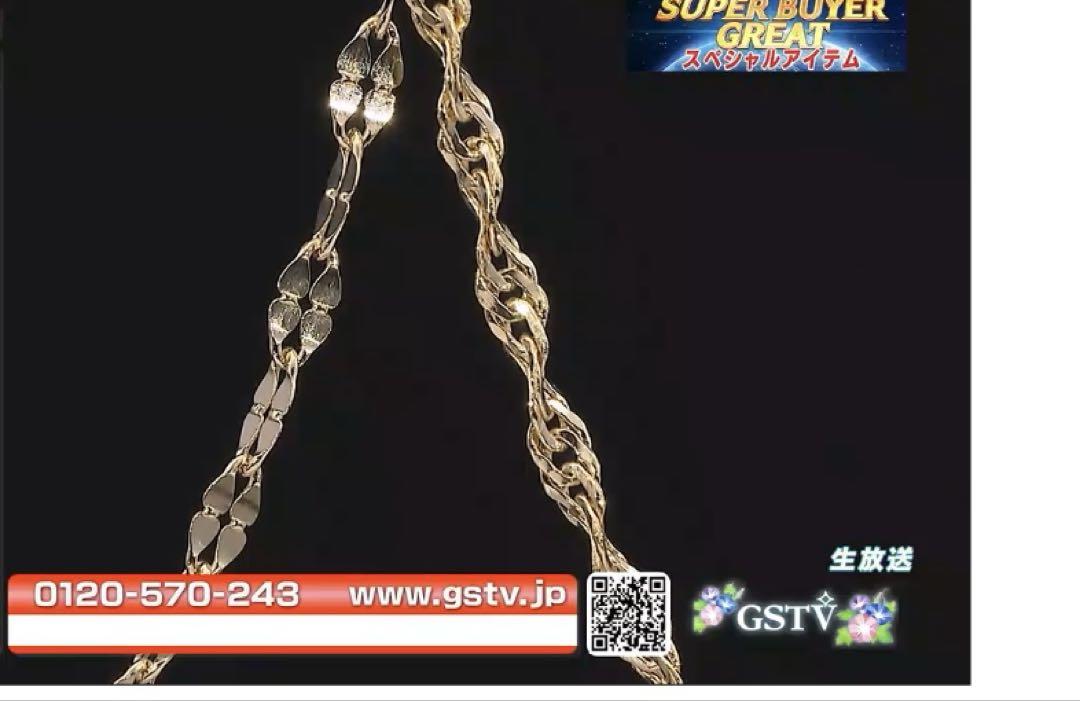 とてもお得！GSTV SV/K18YG ネックレス 2本セット