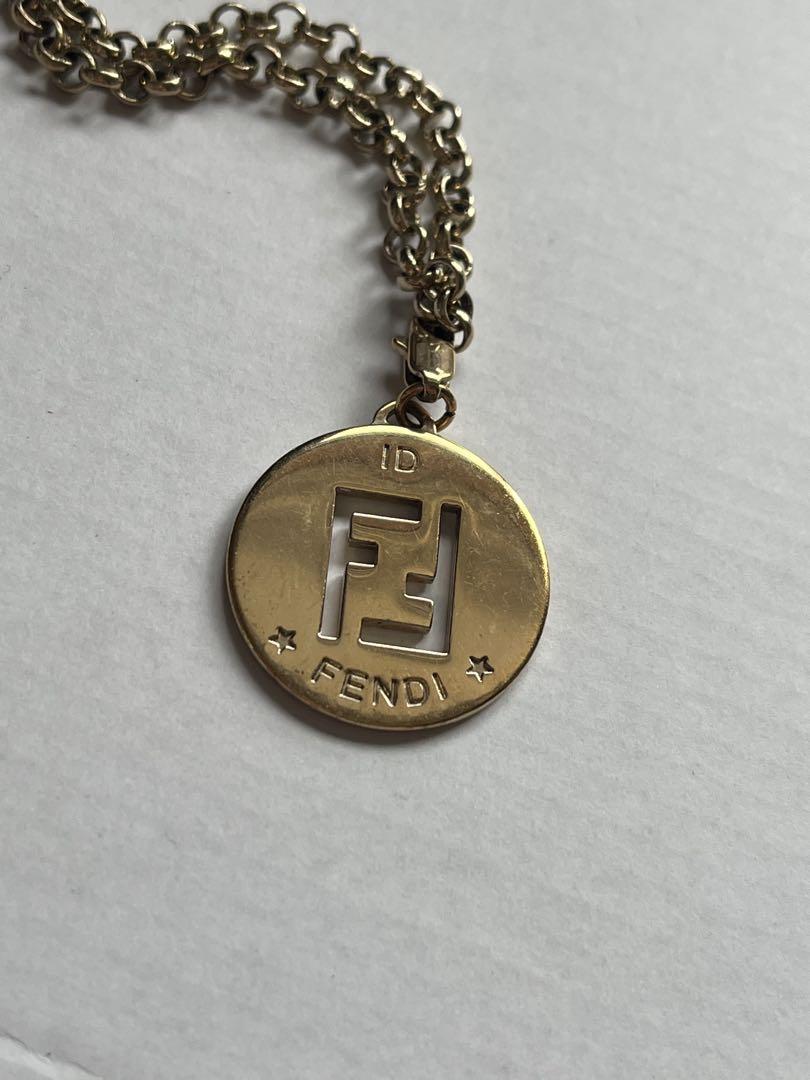Fendi IDネックレス ゴールド
