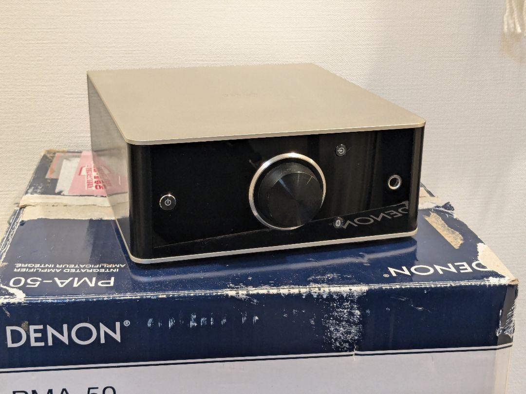 DENON PMA-50 アンプ リモコン付き　ジャンク扱い